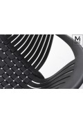 MODESTO krzesło SOHO czarne - polipropylen - Modesto Design