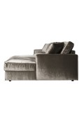 RICHMOND sofa narożna SANTOS R srebrna - Richmond Interiors