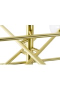 Lampa wisząca ASTRO złota - aluminium, szkło - King Home