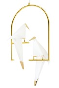 Lampa wisząca LORO 2 UP złota - LED - King Home