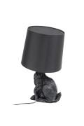 Lampa stołowa RABBIT - czarna - King Home