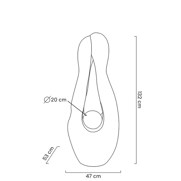 Lampa podłogowa MYKONOS - Moosee