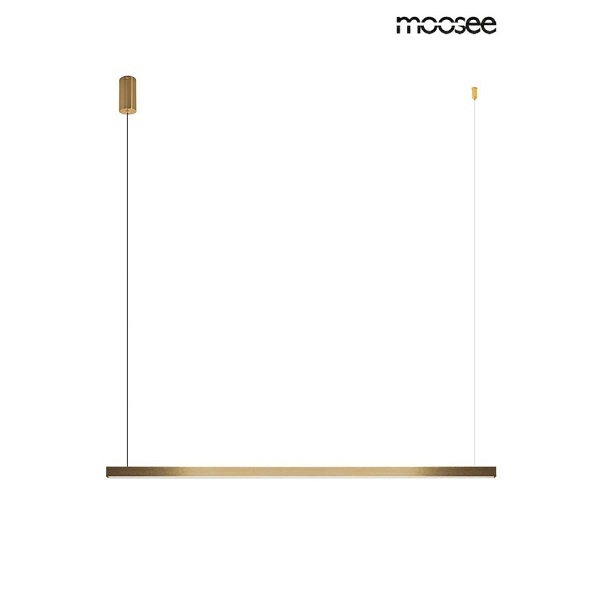 Lampa wisząca LINUS 100 złota - Moosee