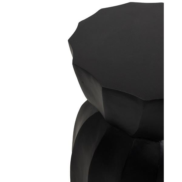 Stolik ROLLING czarny / drewno - MaMaison