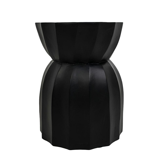 Stolik ROLLING czarny / drewno - MaMaison