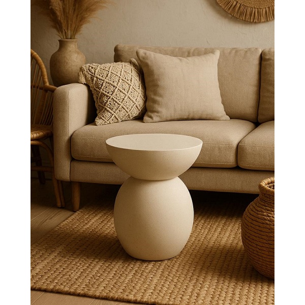 Stolik ARENE beżowy - MaMaison