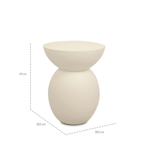 Stolik ARENE beżowy - MaMaison