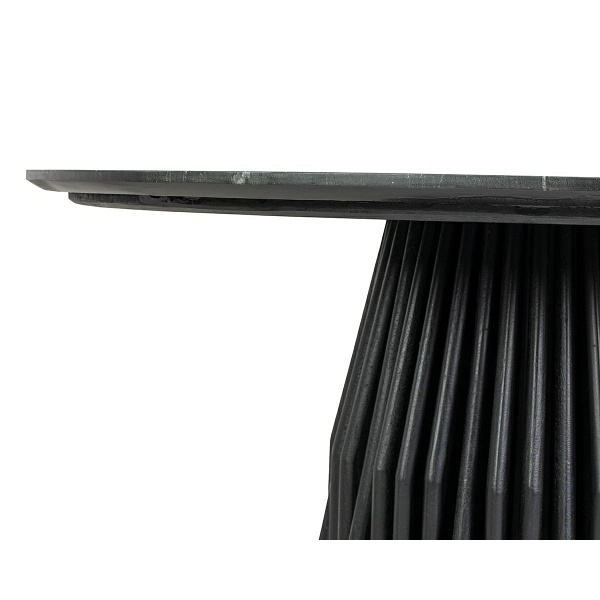 Stół jadalniany LEVANTE 120 czarny marmur - MaMaison