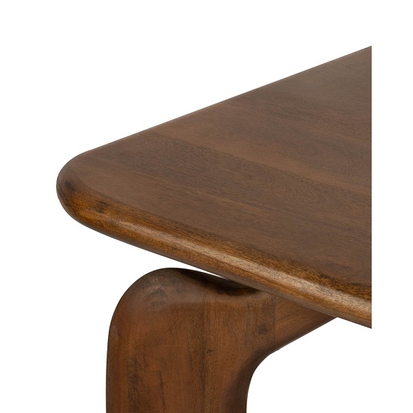 Stół jadalniany ORIZON 200 brązowy / drewno - MaMaison