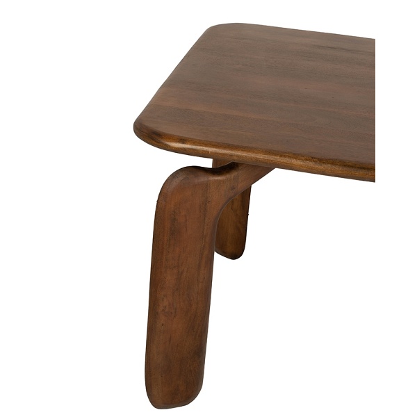 Stół jadalniany ORIZON 200 brązowy / drewno - MaMaison