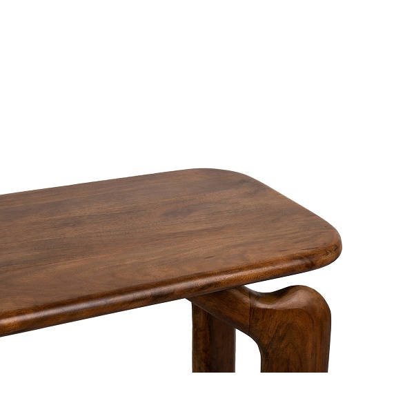 Konsola ORIZON brązowa / drewno - MaMaison