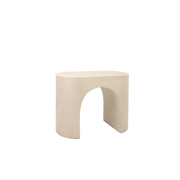 Stolik ICARO beżowy / drewno - MaMaison