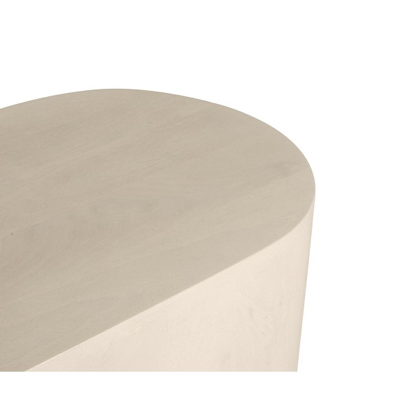 Konsola ICARO beżowa / drewno - MaMaison