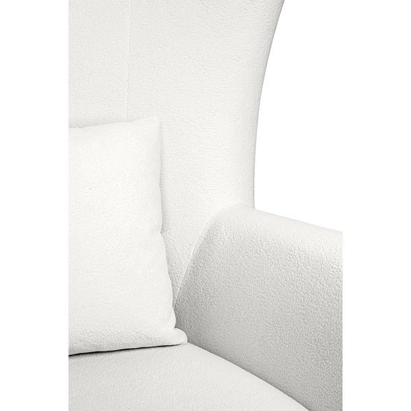 Fotel obrotowy GROSDOS biały / chenille - MaMaison