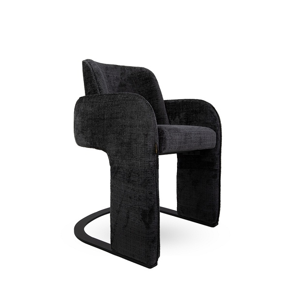 Krzesło BORA czarne - MaMaison