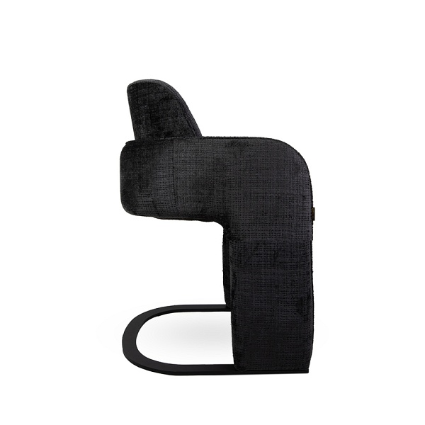 Krzesło BORA czarne - MaMaison