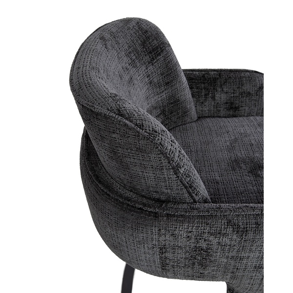 Krzesło BORA czarne - MaMaison