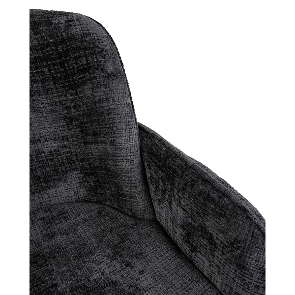 Krzesło barowe BORA czarne - MaMaison