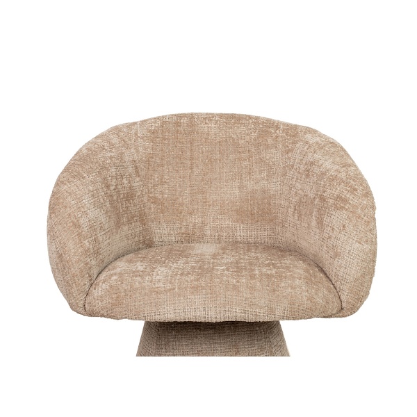 Krzesło obrotowe PEDRA beżowe - MaMaison