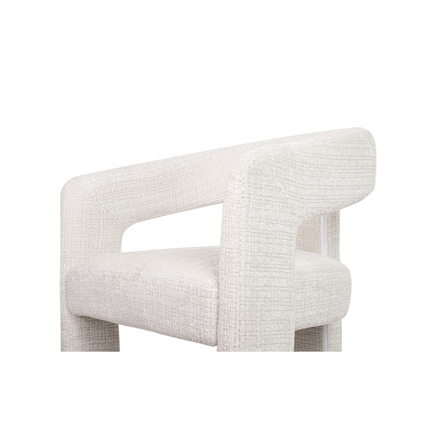 Krzesło LOGAN białe - MaMaison