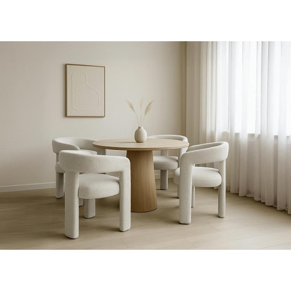 Krzesło LOGAN białe - MaMaison