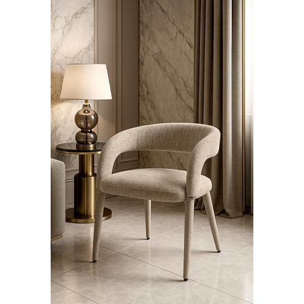 Krzesło IRIS beżowe - MaMaison