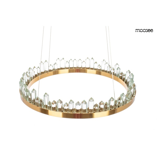 Lampa wisząca NENUFAR złota - Moosee