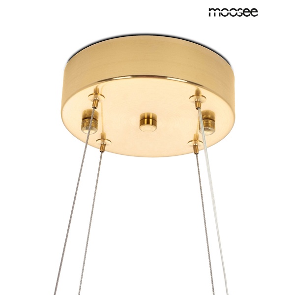 Lampa wisząca NENUFAR złota - Moosee