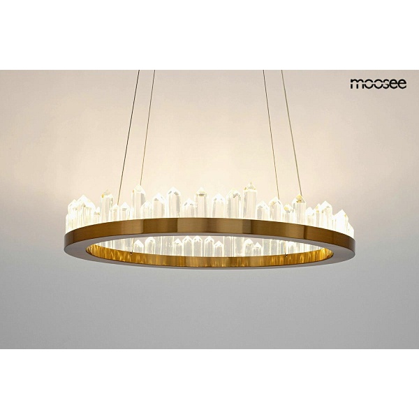 Lampa wisząca NENUFAR złota - Moosee