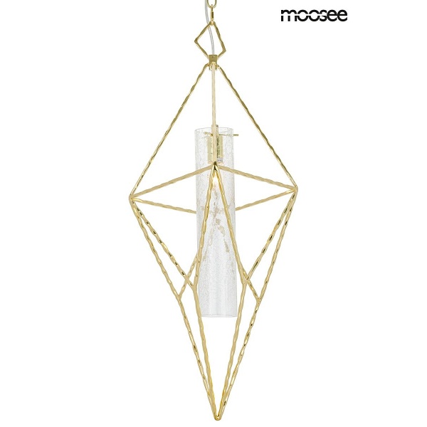Lampa wisząca HAVANA L - złota - Moosee