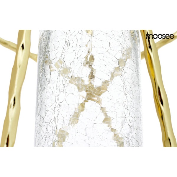 Lampa wisząca HAVANA L - złota - Moosee