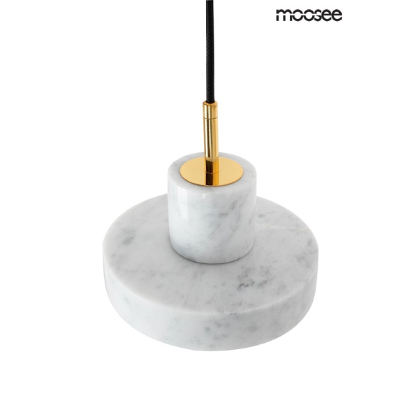 Lampa wisząca ARCO 20 marmur - Moosee