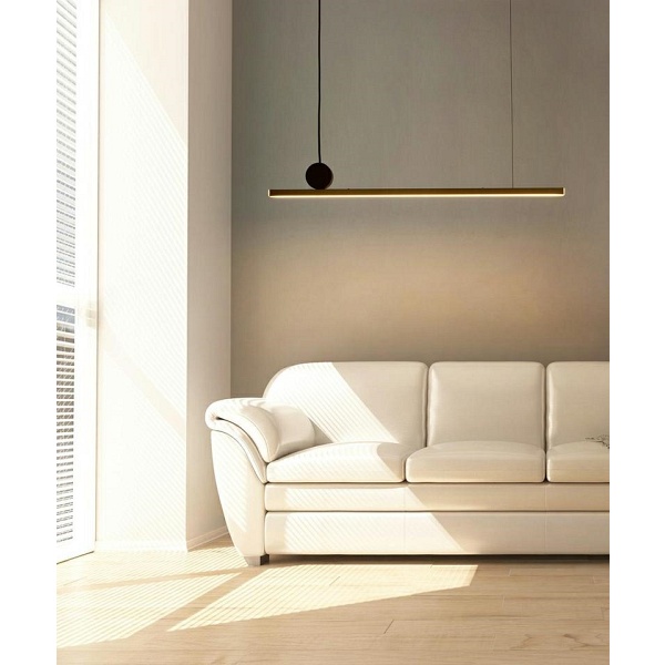 Lampa wisząca WAND 80 złota - Moosee