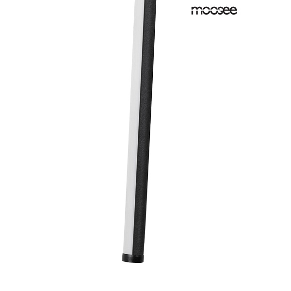 Lampa wisząca OMBRE 60 czarna - Moosee