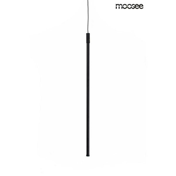 Lampa wisząca OMBRE 60 czarna - Moosee