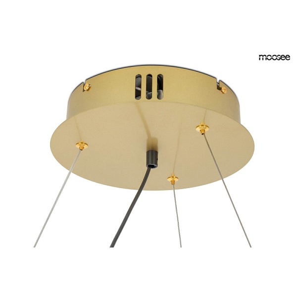 MOOSEE lampa wisząca CIRCLE SPOT 60 GOLD złota - Moosee
