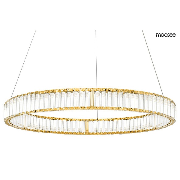 Lampa wisząca LIBERTY 100 złota - Moosee