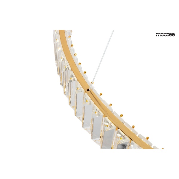 Lampa wisząca LIBERTY TRIPLES złota - Moosee