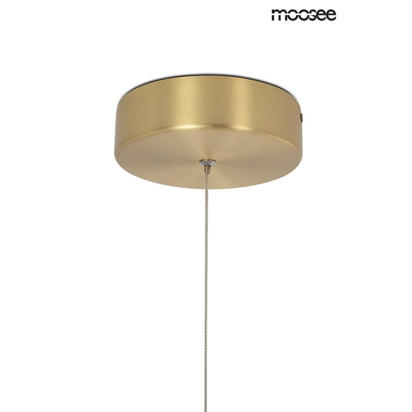 Lampa wisząca SERPIENTE 120 złota - Moosee
