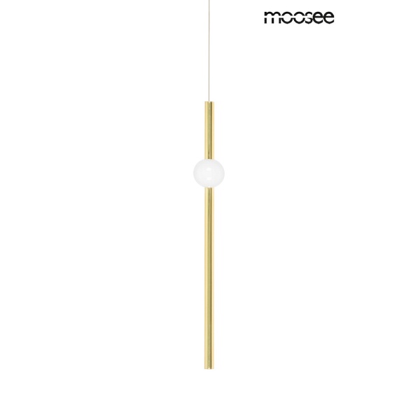 Lampa wisząca LIBRA 60 ON złota - Moosee