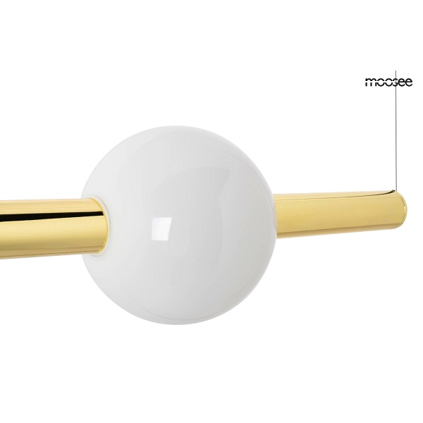 Lampa wisząca LIBRA 60 ON złota - Moosee