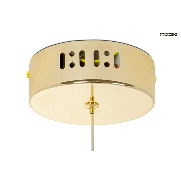 MOOSEE lampa wisząca LIBRA 60 IN biała / złota - Moosee
