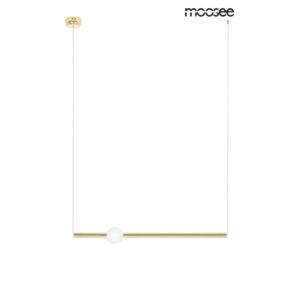 MOOSEE lampa wisząca LIBRA 90 ON złota - Moosee