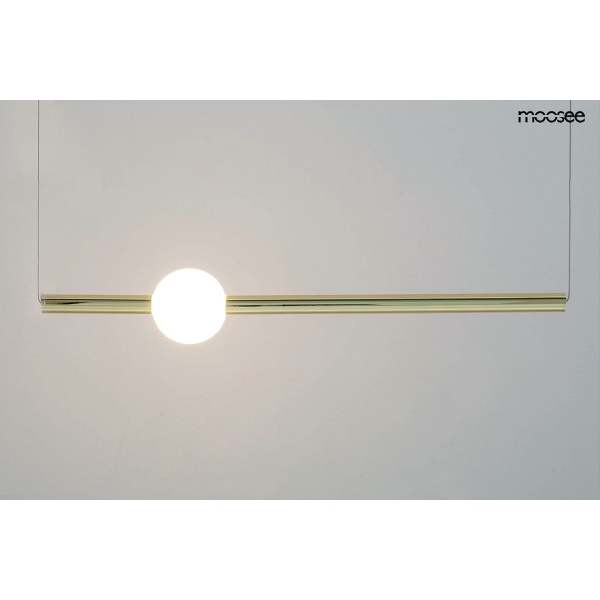 MOOSEE lampa wisząca LIBRA 90 ON złota - Moosee