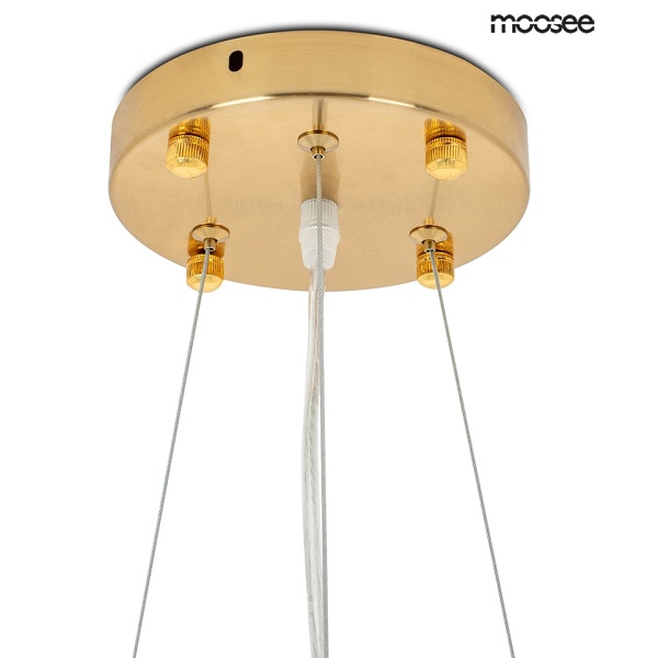 Lampa wisząca COSMO 72 złota - Moosee