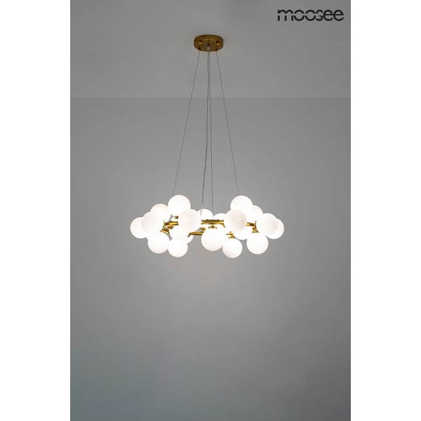 Lampa wisząca COSMO 72 złota - Moosee