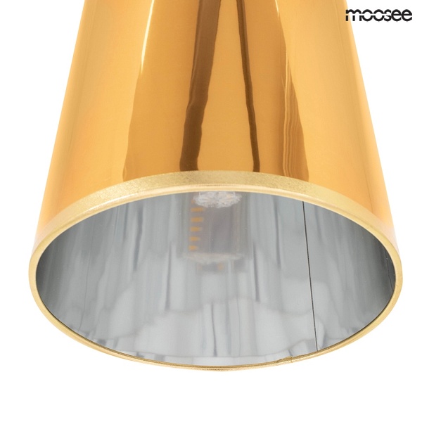 MOOSEE lampa wisząca QUEEN 20 złota - Moosee