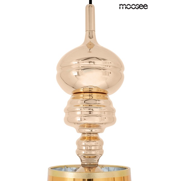 MOOSEE lampa wisząca QUEEN 20 złota - Moosee