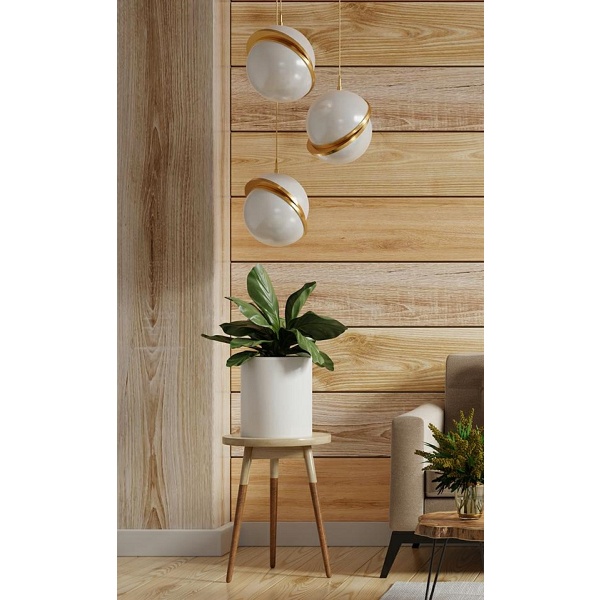 Lampa wisząca GLOBE 20 złota - Moosee