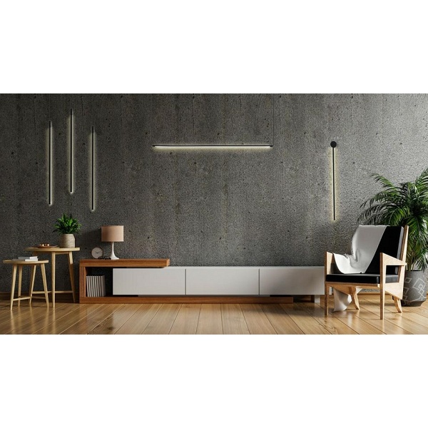 Lampa wisząca OMBRE LEVEL 80 czarna - Moosee